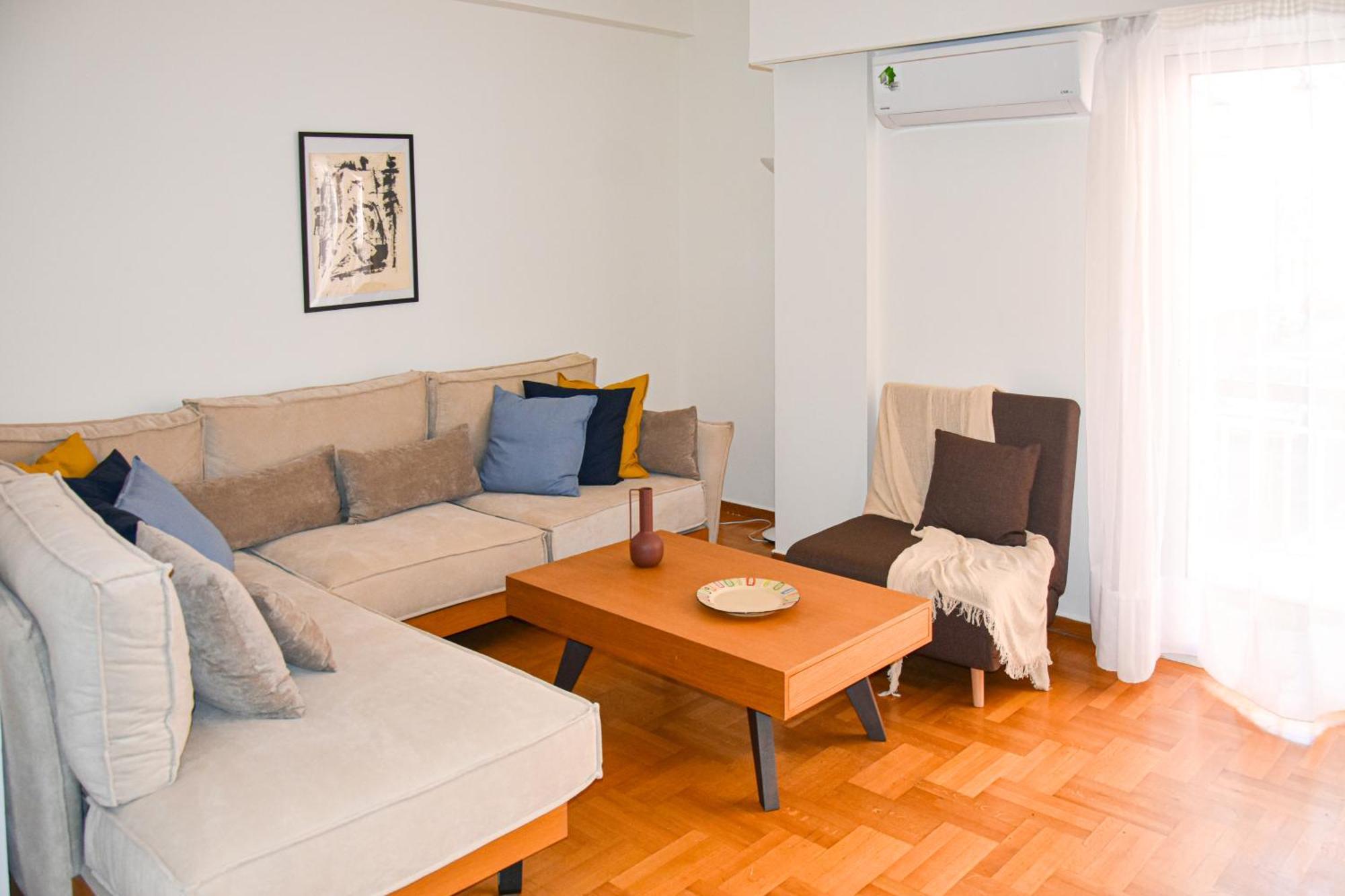 Spacious Modern Apartment In Pagkrati Αθήνα Εξωτερικό φωτογραφία